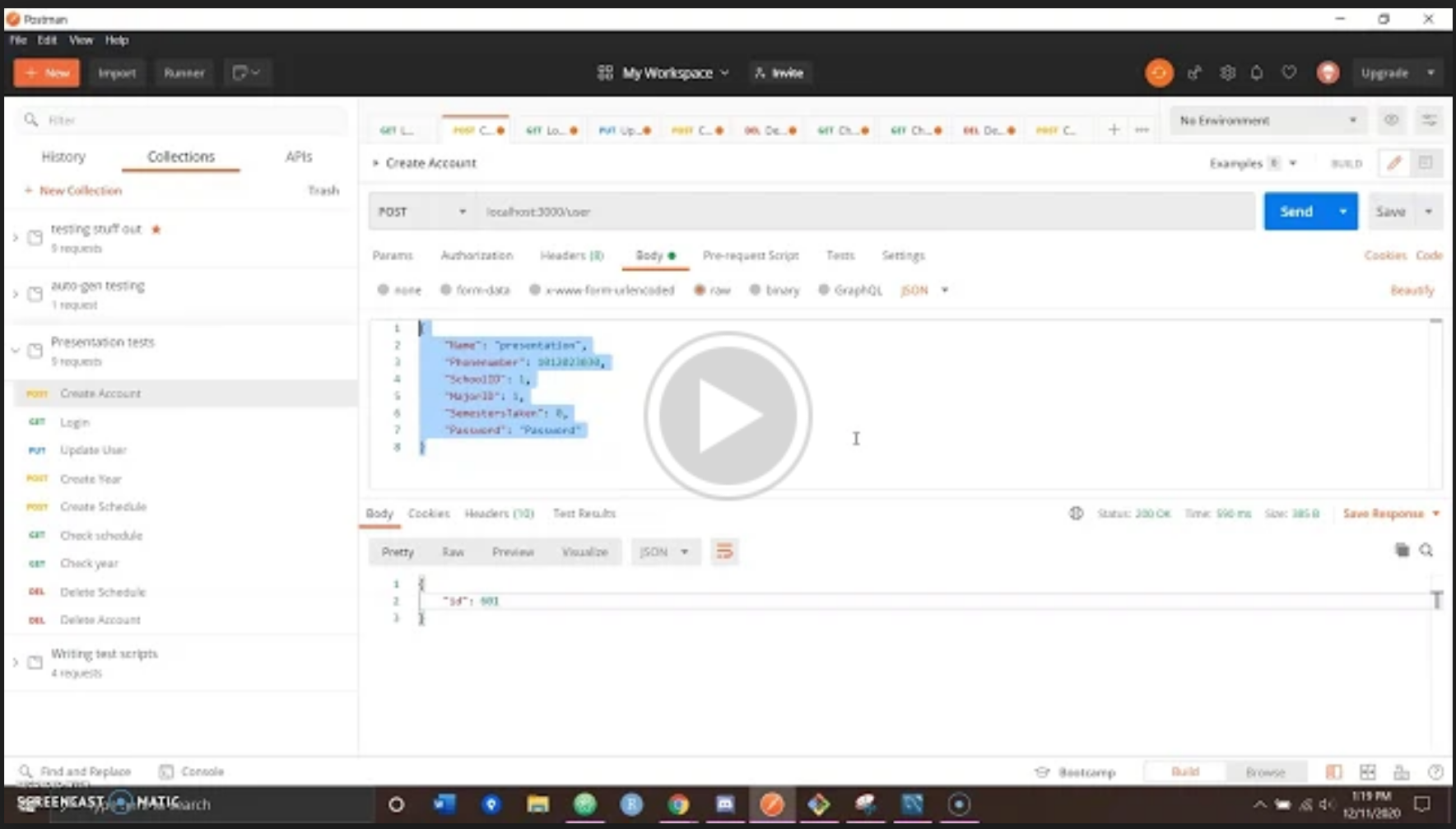 Backend Demo