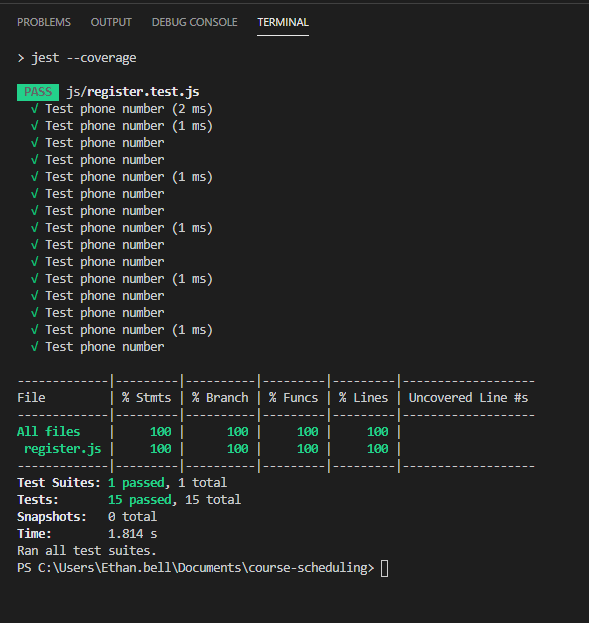 Test Coverage Metric